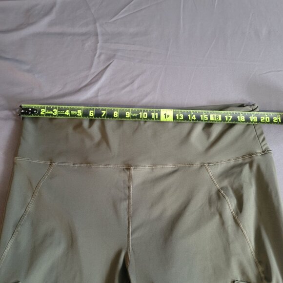 Wrangler x All Terrain Gear Cargo Pants Womens XXL Green Athletic Hiking Legging - Picture 6 of 15